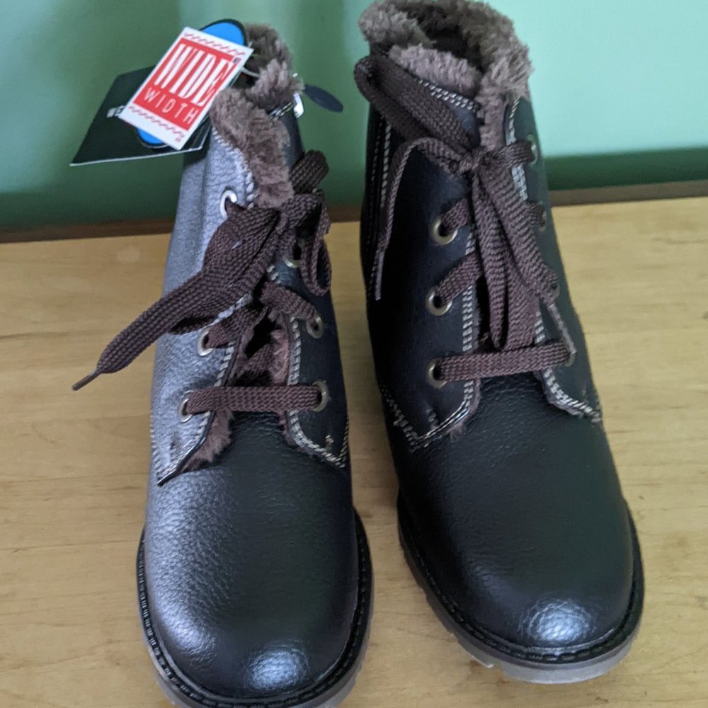 Ladies Brown Ankle Boots